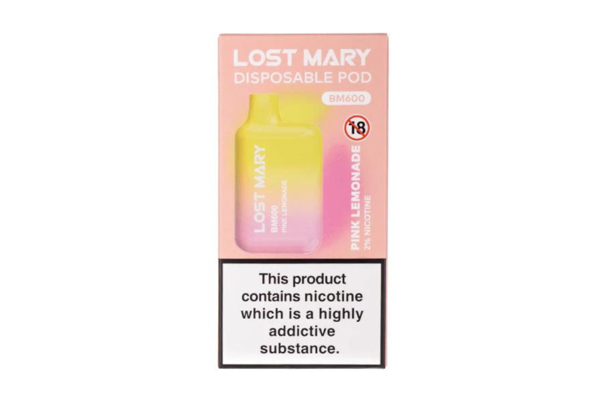Lost Mary Pink Lemonade 600 20mg
