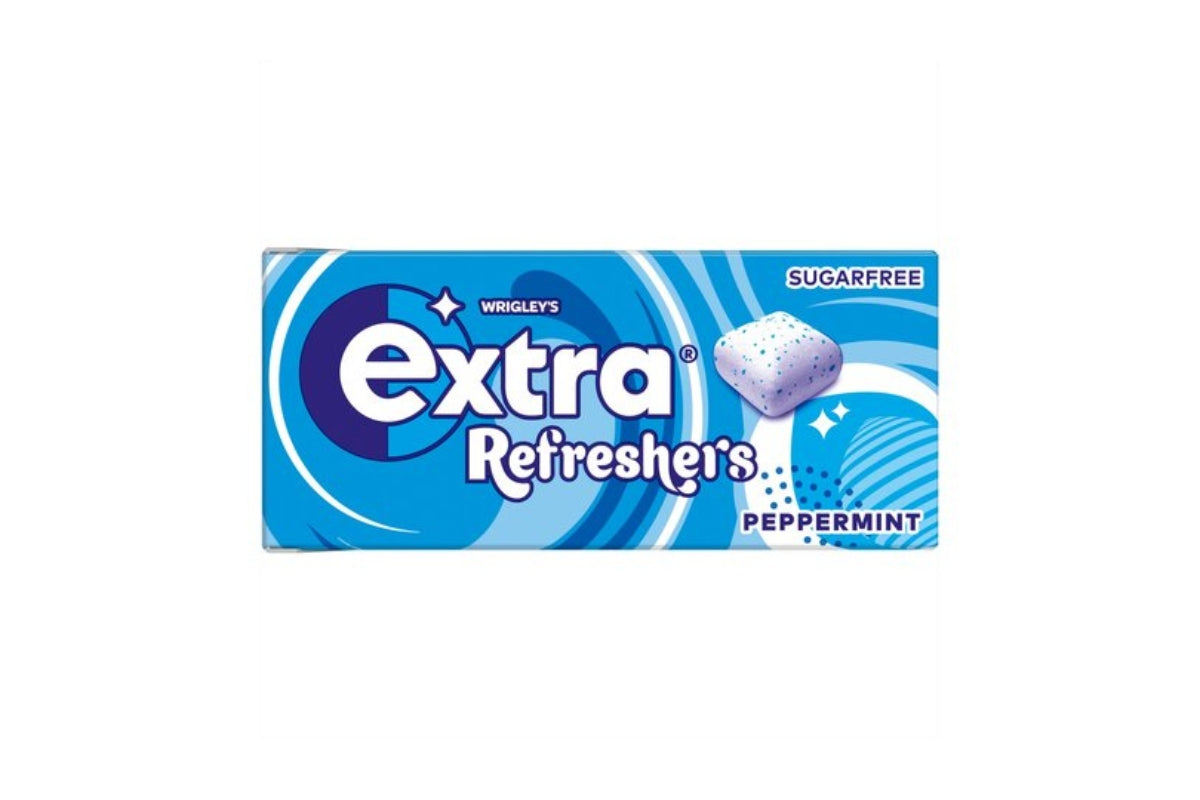 Extra Refreshers Peppermint Sugar Free Chewing Gum 7 in Pack