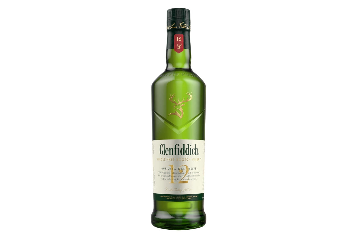 Glenfiddich 12 Year Old Single Malt Whisky 70cl