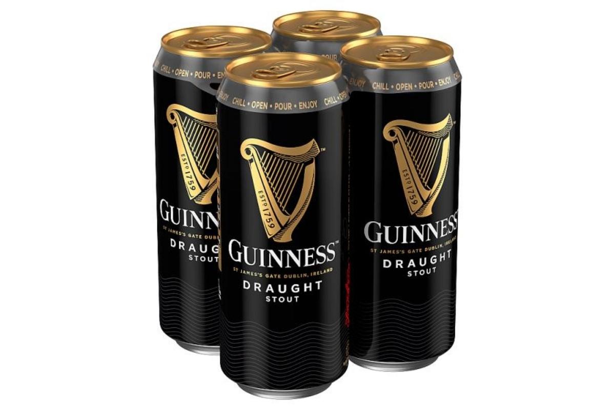 Guinness Draught 470ml 4.2% Pack of 4