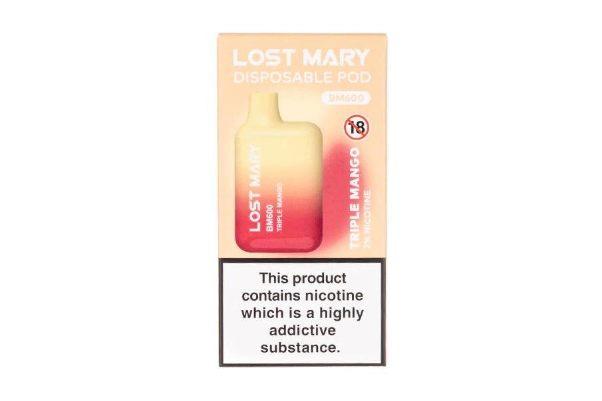Lost Mary Tripple Mango 600