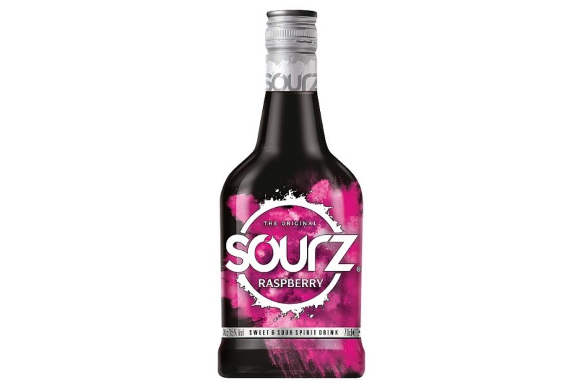 Sourz Spirited Raspberry 70cl